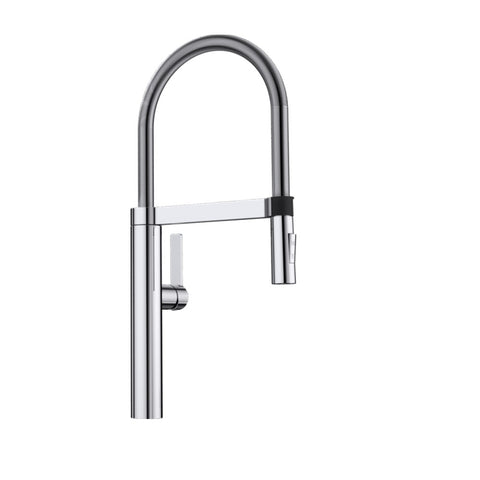 Blanco Culinabr Single Lever Mixer Tap with Flexi Arm Brushed Chrome CULINABR 519367