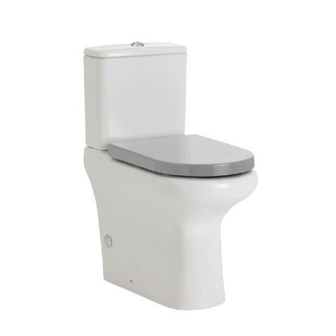 Fienza RAK Compact Toilet S-Trap 160-210mm Grey Seat 345122GB