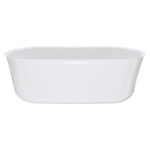 Fienza Windsor Acrylic Freestanding Bath 1700mm Gloss White FR72-1700