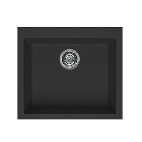 Artusi Sink One Bowl  570mm X 500mm Black AGS571B (4615432372284)