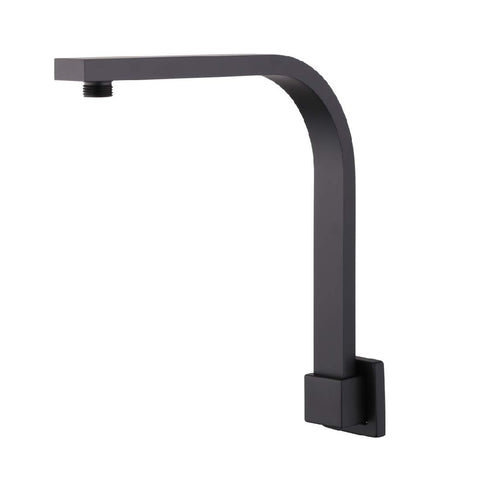 Oliveri Monaco Shower Arm Square Matte Black MO0009MB (4646981959740)