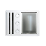 IXL Tastic Ovation Heater, Fan & Light 3 in 1 White 31511