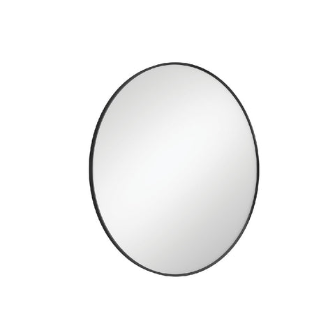 Fienza Mirror Reba 800mm Round Matte Black FMR80B