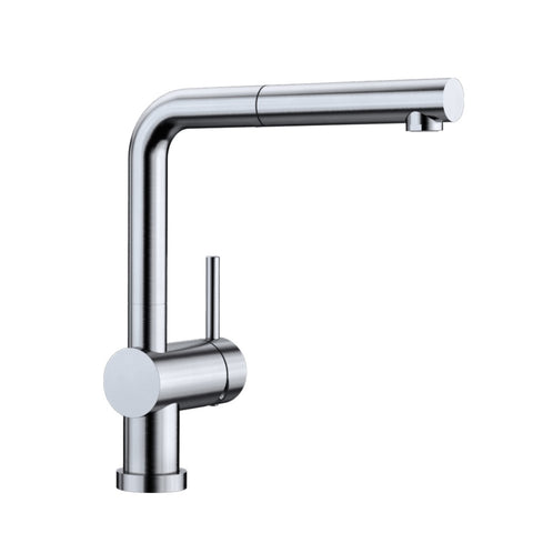 Blanco Linus-S Single Lever Mixer Tap with Pull Out Hose Chrome LINUSS 519368