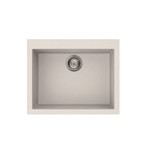 Artusi Sink One Bowl 610mm X 500mm White AGS611W (4615432470588)