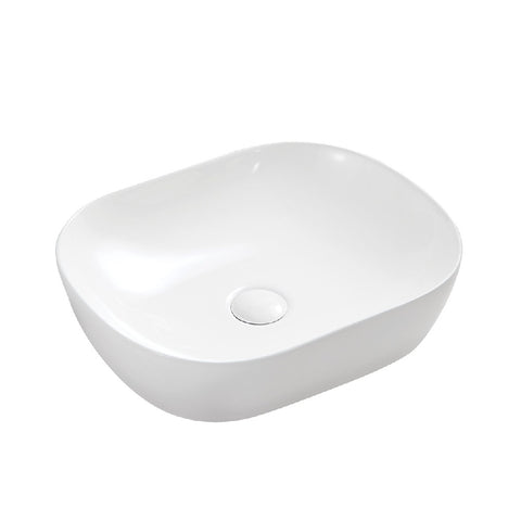 Fienza Above Counter Basin Koko 465 Matte White RB185MW