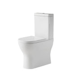 Everhard Nugleam Contour Toilet Suite - Thick Seat White 75590