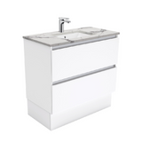 Fienza Quest Calacatta Marble Kicker 900mm Vanity SM90QK (4597289189436)