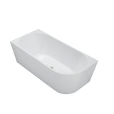 Fienza Isabella 1500mm RightHand Acrylic Corner Bath White FR671500R (4597288009788)