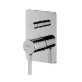 Oliveri Stockholm Wall Mix W/Diverter Chrome ST094500CR (4646982221884)