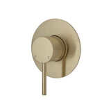 Fienza Kaya Wall Mixer Large Round Plate Urban Brass 228101UB-3 (4705868415036)