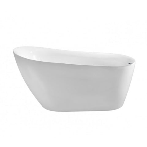Belbagno Romano 1700mm Freestanding Bath Acrylic White BB15-1700