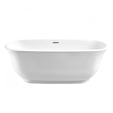 Belbagno Baden 1500mm Freestanding Bath Acrylic White BB2572