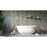 Belbagno Baden 1500mm Freestanding Bath Acrylic White BB2572