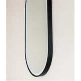 Remer Great Gatsby Mirror LED 450x1200mm Matte Black Aluminium Frame GG45120D-MB