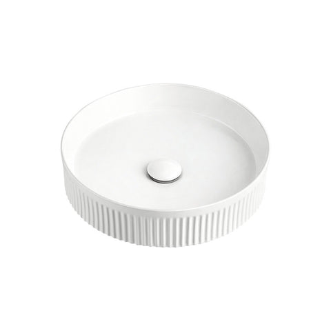 Fienza Eleanor Round Above Counter Basin White RB465