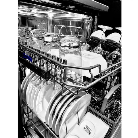 Kleenmaid Dishwasher Freestanding 60cm Black Stainless Steel DW6020XB