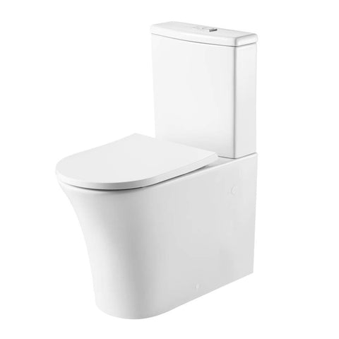 Oliveri Dublin Concave Toilet Suite White DU1343 (4646986219580)