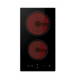 Euro Appliances Cooktop Ceran Touch Electric 30cm Black ECT32C (4554657103932)