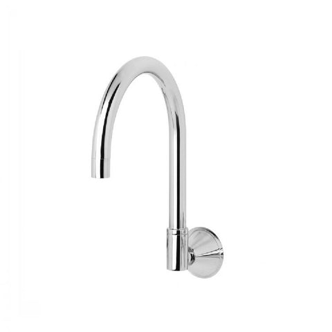 Phoenix Ivy Wall Sink Outlet 170mm Gooseneck Chrome 673 CHR