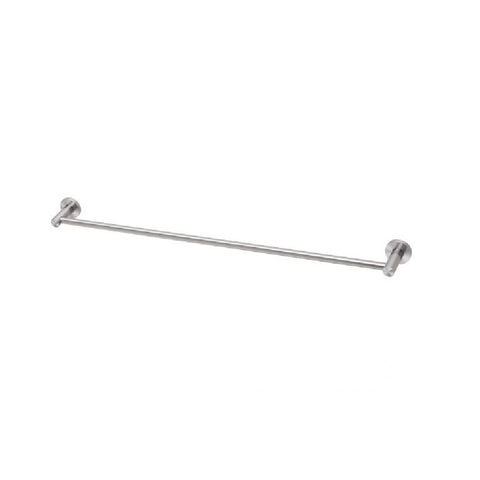 Phoenix Radii SS 316 Single Towel Rail Round Plate 800mm Stainless Steel RA803-51