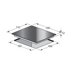 Kleenmaid Cooktop Induction 60cm Black ICT6031