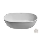 Belbagno Ally 1700mm Freestanding Bath Arcylic White BB9778