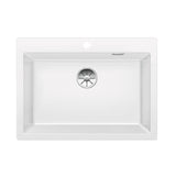 BLANCO Pleon 8 Sink Single Bowl 700x510x220mm White PLEON8WK5 526843