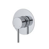 Fienza Kaya Wall Mixer Large Round Plate Chrome 228101-3 (4705866088508)