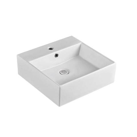 Fienza Above Counter Basin Helen 1th White Gloss RB71