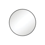 Fienza Mirror Reba 600mm Round Matte Black FMR60B