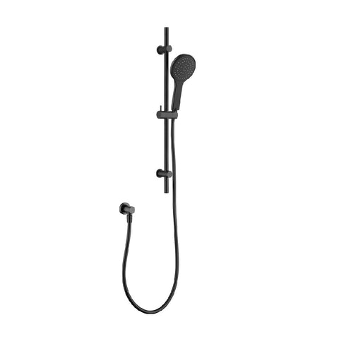 Fienza Shower Rail Matte Black 444109B (4705870708796)