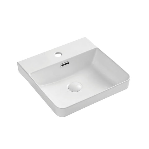 Fienza Petra Semi Inset Basin 1th White RB4063