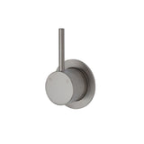 Fienza Kaya Up Wall Mixer Small Round Plate Brushed Nickel 228114BN (4705866711100)