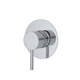 Fienza Axle Wall Mixer Large Round Plate Chrome 231101-3
