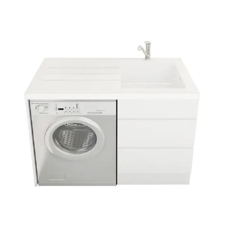 Everhard Laundry Unit All in One 1TH Right Hand Sink 77060
