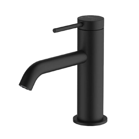 Oliveri Venice Basin Mixer Curved Matte Black VE103506MB (4646983368764)