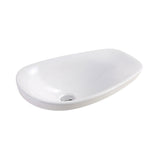 Fienza Dayo Semi Inset Basin White RB5032