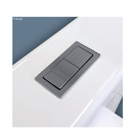 Fienza Alix Extended Height Toilet S Trap 90-160 (Slim Seat) White K011A-2