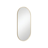 Fienza Mirror Empire 450x900mm Oval Urban Brass FMP4590UB