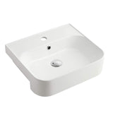 Oliveri Dublin Semi-Recessed Basin 1 Tap Hole DU7130E (4646985302076)