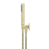 Meir Round Hand Shower on Fixed Bracket Tiger Bronze MZ08-R-PVDBB