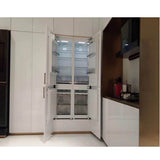 Kleenmaid Fridge/ Freezer Integrated Top Mount Fridge with Bottom Freezer 266L White CRZ25511