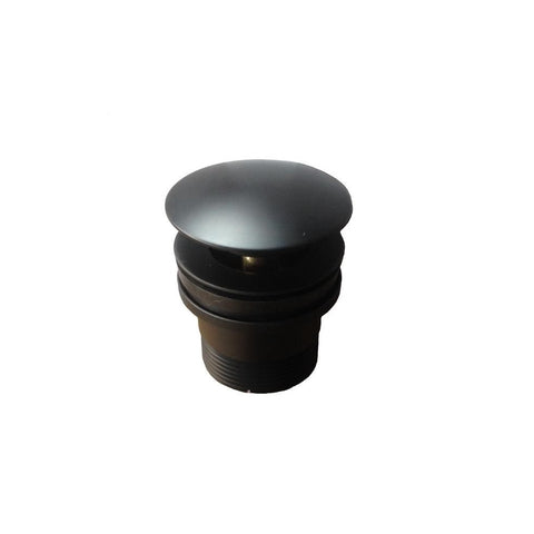 Bounty Brass Basin Pop Up Waste Mushroom 32mm to 40mm Matte Black 21755.25