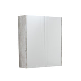Fienza Mirror Cabinet 600mm with Side Panels Industrial PSC600X