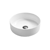 Everhard Nugleam Round Above Counter Basin White 74N0003