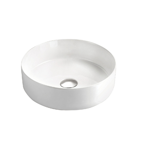 Fienza Above Counter Ceramic Reba Basin 350mm Gloss White RB3134 (4597288206396)