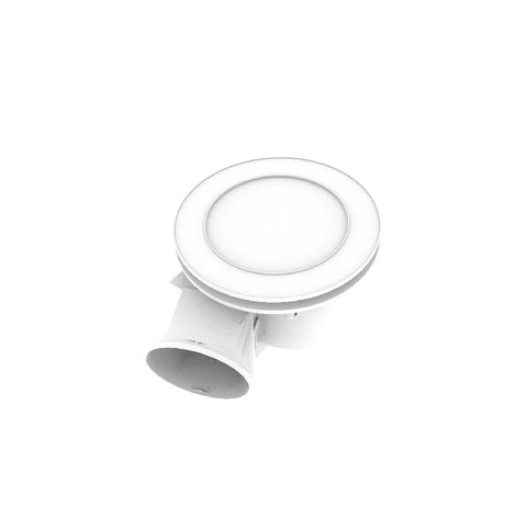 IXL Ducted Ventflo Ceiling Exhaust Fan & Light 250mm White 10338