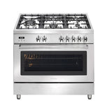 Artusi Oven 90cm 8 Func Upright W/ 5 Burners Electric Stainless Steel AFG915X (4615430242364)