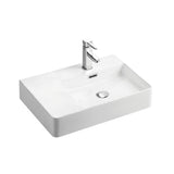 Fienza Petra Wall Hung Basin Right Hand 1th White RB2223R